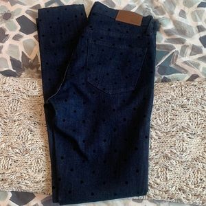 Made well polka dot High Rise Skinny